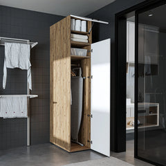 Roomart Dora Tall Washing Machine Cabinet, 45cm Wide - 4 Colours