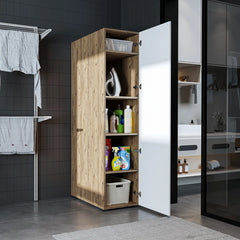 Roomart Dora Tall Washing Machine Cabinet, 45cm Wide - 4 Colours
