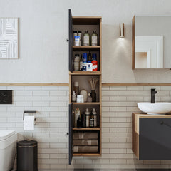 Roomart Bathroom Towel Storage Cabinet - Lotus